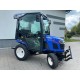 Iseki TXGS24 z kabiną i przednim TUZ na oponach Garden Pro