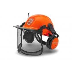 Kask leśny Husqvarna Functional, z radiem FM